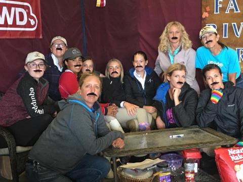 Everyone has a mustache